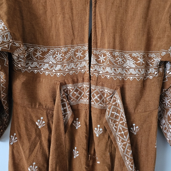 Free people azalia embroidered romper - Picture 5 of 9